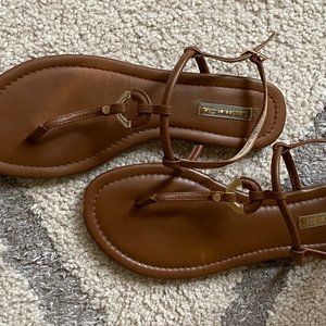 Brown leather Louise & Cie sandals